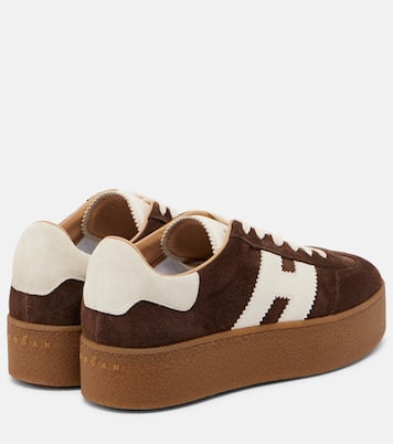 Baskets Hogan Cool à plateforme en daim | Hogan