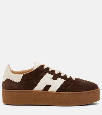Baskets Hogan Cool à plateforme en daim | Hogan