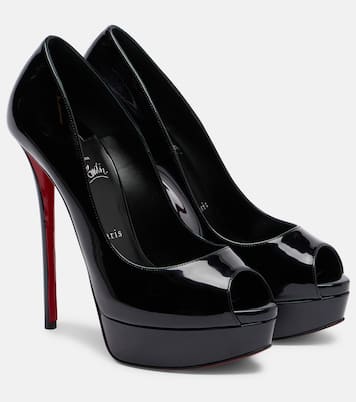 Lady Z 160 patent leather peep-toe pumps | Christian Louboutin