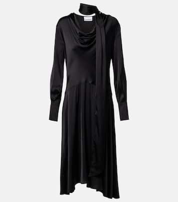 Asymmetric midi dress | Ganni