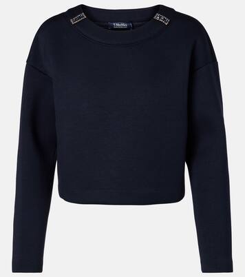 Verziertes Sweatshirt aus Jersey | 'S Max Mara