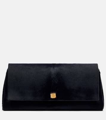 Audrey calf hair clutch | Khaite