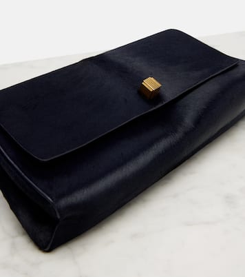 Audrey calf hair clutch | Khaite