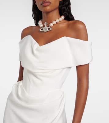 Bridal Nova Cocotte silk cady bustier gown | Vivienne Westwood