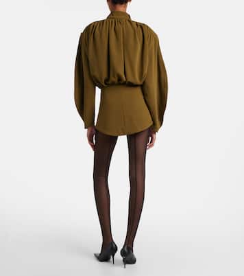 Blouse re/edit Hiver Russe en crêpe | Mugler