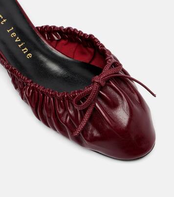 Mules Gather Around en cuir verni | Herbert Levine