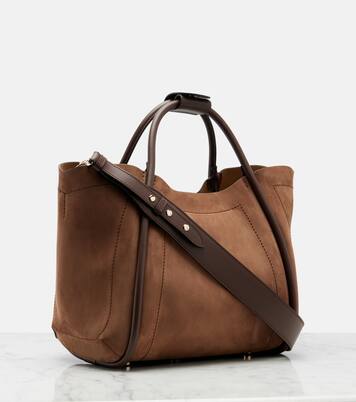 Marine Small suede tote bag | Max Mara