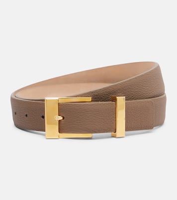Manhattan leather belt | Khaite