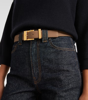 Manhattan leather belt | Khaite