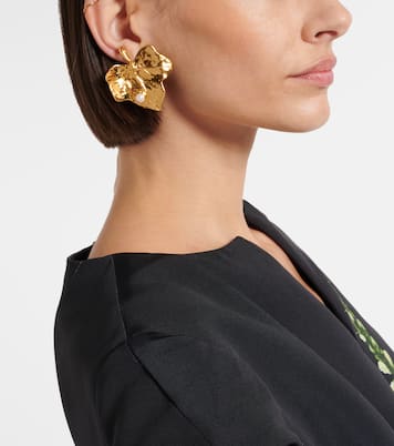 Boucles d’oreilles clip Vines | Oscar de la Renta