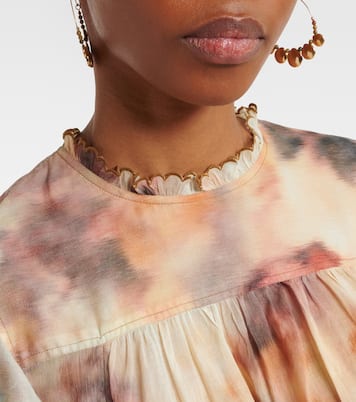 Bedrucktes Top Daliyane aus Baumwolle | Marant Etoile