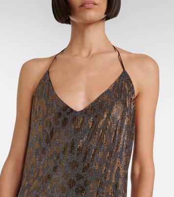Beaded halterneck slip dress | Roberto Cavalli