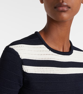 Knitted striped crop top | Ralph Lauren Collection