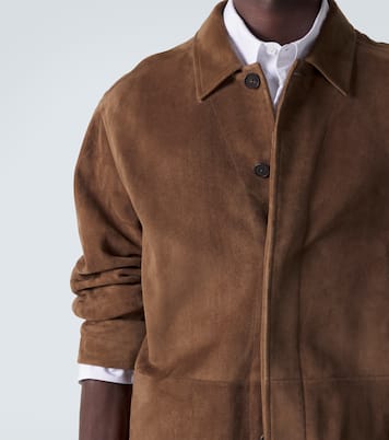 Veste Ulrich en daim | The Row