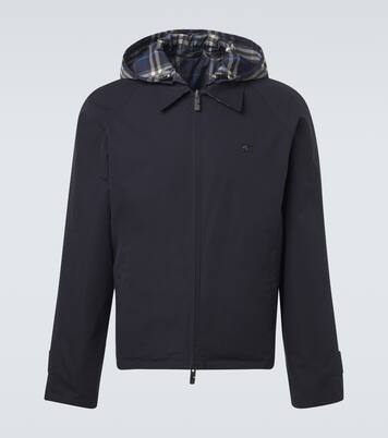 Burberry Check cotton blouson jacket | Burberry