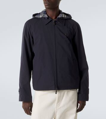 Burberry Check cotton blouson jacket | Burberry