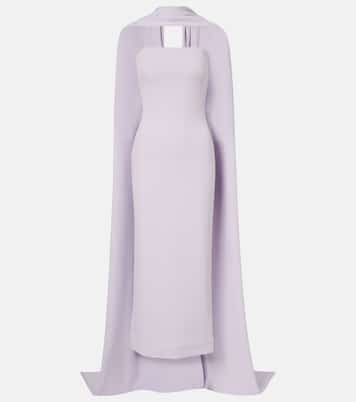 Martine scarf-detail cocktail dress | Solace London