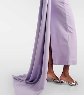 Martine scarf-detail cocktail dress | Solace London