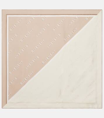 Foulard en soie à logo | Givenchy