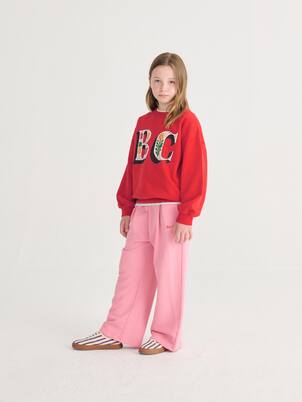 Spring Letters cotton fleece sweatshirt | Bobo Choses