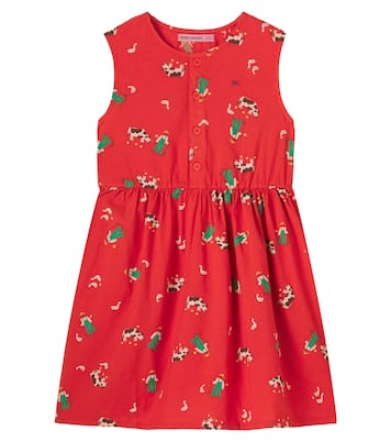 Farm Adventure printed cotton dress | Bobo Choses