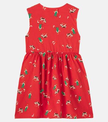 Farm Adventure printed cotton dress | Bobo Choses