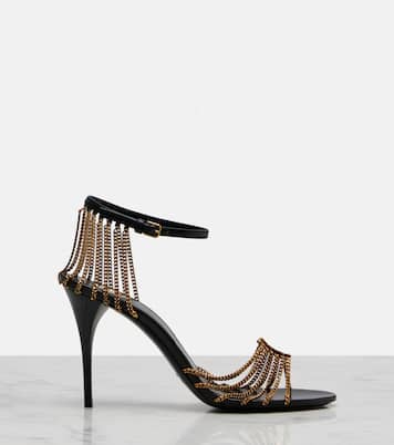 Sandalen Babylone 90 aus Leder | Saint Laurent