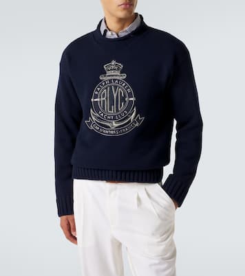 Pull en coton à broderie | Ralph Lauren Purple Label
