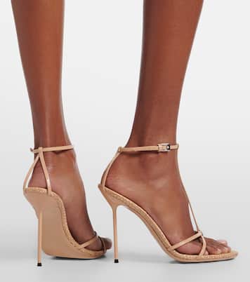 Sandalen Lidia aus Lackleder | Paris Texas