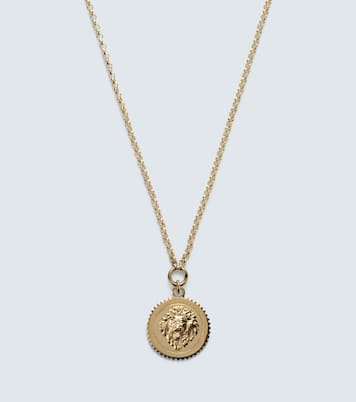 Strength Small 18kt gold pendant necklace with diamond | FoundRae