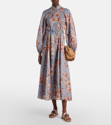 Fiosabi appliqué leather thong sandals | Manolo Blahnik