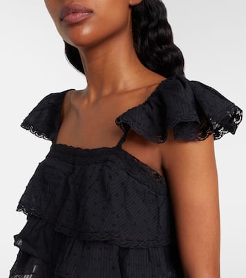 Cropped-Top Anya aus Baumwolle | Poupette St Barth