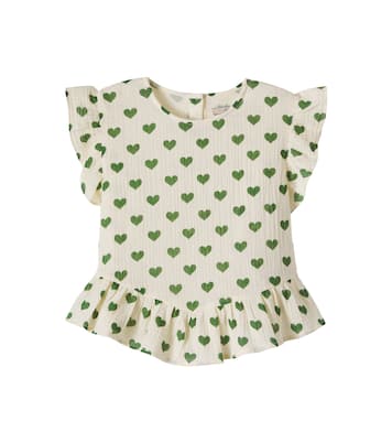 Coco printed cotton muslin top | Konges Sløjd