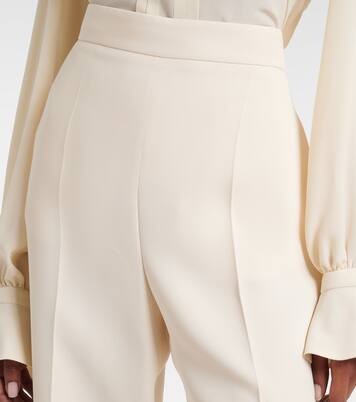 Cady Couture silk wide-leg pants | Valentino