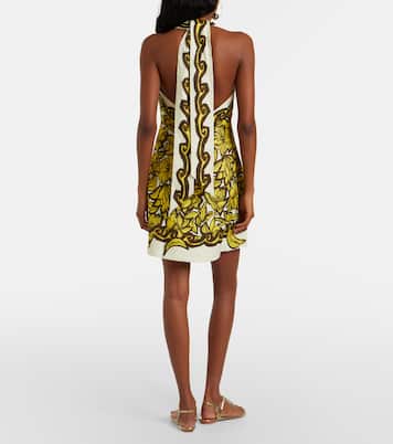 Mona floral hemp minidress | Alémais