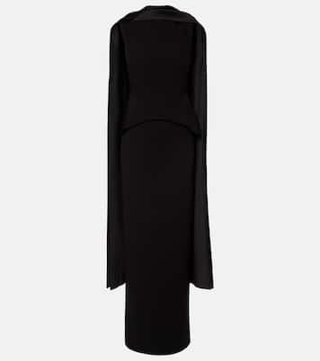Robe Annie à col foulard | Solace London