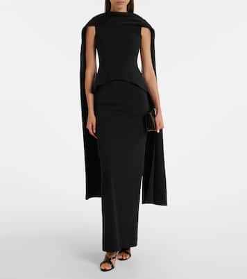 Robe Annie à col foulard | Solace London