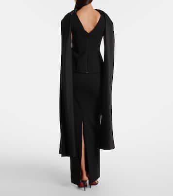Robe Annie à col foulard | Solace London