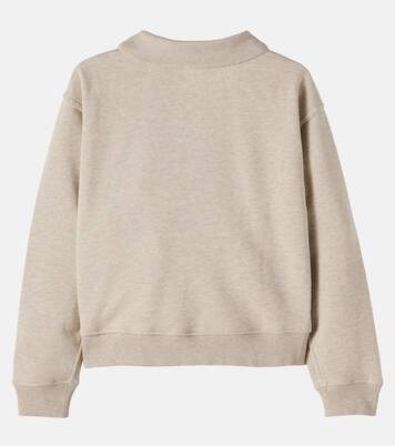 Intarsia cotton-blend polo sweater | Polo Ralph Lauren Kids