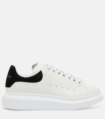 Oversized leather sneakers | McQueen