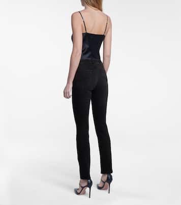 High-Rise Straight Jeans Mari | AG Jeans