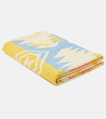 Cotton-blend beach towel | Alanui
