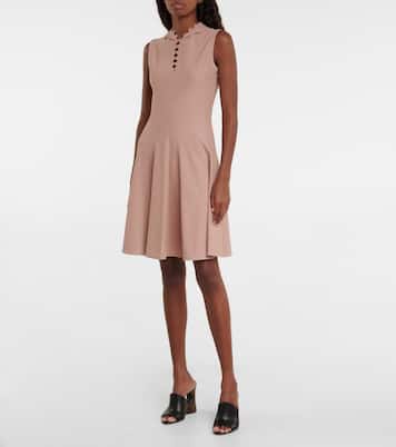 Hooded knit minidress | Alaïa