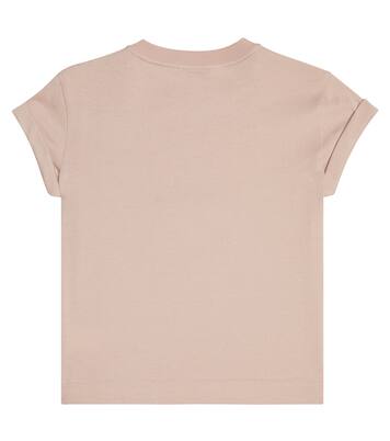 Embellished cotton T-shirt | Brunello Cucinelli Kids