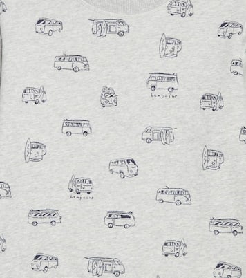 Atel printed cotton sweatshirt | Bonpoint