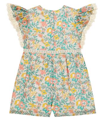Mayalia floral cotton playsuit | Louise Misha