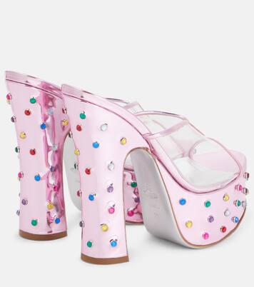 Verzierte Pantoletten Candy mit Leder | Vivienne Westwood