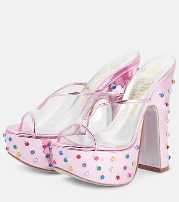 Verzierte Pantoletten Candy mit Leder | Vivienne Westwood