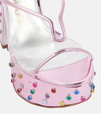 Verzierte Pantoletten Candy mit Leder | Vivienne Westwood