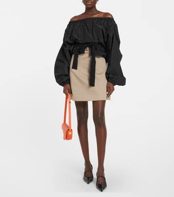 Minirock aus Baumwolle | Patou